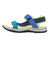 メレル（MERRELL）ジュニア スポーツサンダル ストラップサンダル カナフウェブ ネイビー イエロー MK266759 BLUE/NAVY/LIME キッ…