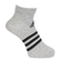 アディダス（adidas）アンクル3ストライプソックス 1足組 KSA36-JN6636