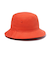 ニューエラ（NEW ERA）帽子 ハット バケット01 ベーシック ツイルコットン オレンジ S-Lサイズ(57-59cm) 14667744