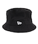 ニューエラ（NEW ERA）帽子 ハット バケット02 ベーシック ウォッシュドコットン 黒 S-Mサイズ 57-61cm 14524814