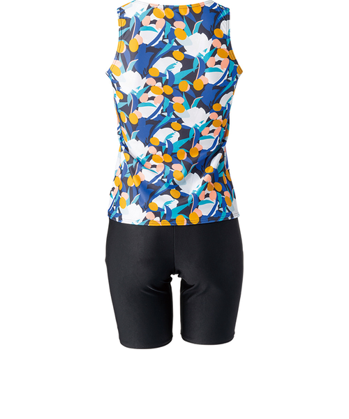 フットマーク(FOOTMARK)フィットネス水着 レディース 24セパレーツ 紺 M-3Lサイズ 0256648-0381 水… フットマーク（FOOTMARK）フィットネス水着 レディース 24セパレーツ