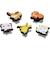 クロックス（crocs）ジビッツチャーム ポケモン キャラクター 5個セット 10015225
