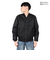 アヴィレックス（AVIREX）MA-1 コマーシャル ロゴ ジャンパー 783-2952013 BLACK