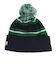 ニットウォッチキャップ GY-H0317 ACW NAVYxGREEN STRIP