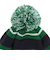 ニットウォッチキャップ GY-H0317 ACW NAVYxGREEN STRIP