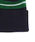 ニットウォッチキャップ GY-H0317 ACW NAVYxGREEN STRIP
