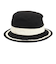 ニューエラ（NEW ERA）帽子 ハット バケット01 Striped Band COLOR B CHR 黒 Mサイズ 14388535 バケハ スト系 日よ…