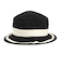 ニューエラ（NEW ERA）帽子 ハット バケット01 Striped Band COLOR B CHR 黒 Mサイズ 14388535 バケハ スト系 日よ…