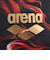 アリーナ（ARENA）水泳バッグ 2ルームバッグ 招集所持ち込み可 黒×赤 11L AS5FBPS4U BKRD スイムバッグ スイミングバッグ