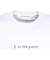 インザペイント（IN THE PAINT）バスケットボールウェア 半袖Tシャツ ITP25301WHT
