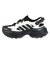 アディダス（adidas）スポーツサンダル スニーカーサンダル ホワイト ブラックJP8898 通気性 フィット感 安定 グリップ力 アウトドア 厚底
