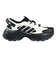 アディダス（adidas）スポーツサンダル スニーカーサンダル ホワイト ブラックJP8898 通気性 フィット感 安定 グリップ力 アウトドア 厚底