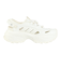 アディダス（adidas）スポーツサンダル スニーカーサンダル ホワイトJP8897 通気性 フィット感 安定 グリップ力 アウトドア 厚底