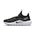 ナイキ（NIKE）ジュニアスニーカー スポーツシューズ フレックス ランナー 4 GS ブラック IF2893-002 着脱簡単 伸縮性 耐久性