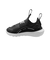 ナイキ（NIKE）ジュニアスニーカー スポーツシューズ フレックス ランナー 4 TD ブラック IF2895-002 着脱簡単 伸縮性 耐久性