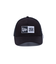 ニューエラ（NEW ERA）帽子 キャップ ジュニア Youth 9FORTY A-Frame トラッカー ボックスロゴ 黒 52-55cm 14524514…