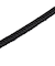 イズフィット（is-fit）シューレース 靴ひも X アウトドア クロ 150cm