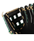 アトムズ（ATOMS）軟式用グラブ 外野手用 野球グローブ 一般 ANX-801X25FW