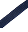 イズフィット（is-fit）シューレース 靴ひも X コットン ネイビー 130cm