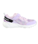 ムーンスター（MoonStar）ガールズ ジュニア スポーツシューズ ベルクロ ベルト付き スニーカー ラブラッシュ 1237 モヤ パープル 12240271