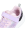 ムーンスター（MoonStar）ガールズ ジュニア スポーツシューズ ベルクロ ベルト付き スニーカー ラブラッシュ 1237 モヤ パープル 12240271