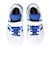 アディダス（adidas）ジュニアスニーカー スポーツシューズ グランドコート 2.0 キッズ ホワイト ブルー NLD08-JQ8000  運動靴 トップス…