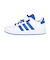 アディダス（adidas）ジュニアスニーカー スポーツシューズ グランドコート 2.0 キッズ ホワイト ブルー NLD08-JQ8000  運動靴 トップス…