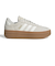 アディダス（adidas）スニーカー スポーツシューズ VL コートボールド ベージュ JQ5633 スポーツ カジュアルシューズ 厚底