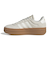 アディダス（adidas）スニーカー スポーツシューズ VL コートボールド ベージュ JQ5633 スポーツ カジュアルシューズ 厚底