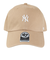 フォーティーセブン（47）帽子 キャップ クリーンナップ ベースランナー ニューヨーク・ヤンキース カーキ 55-59cm 14751386 スポーツキャップ