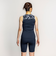 ナイキ（NIKE）フィットネス水着 水泳 ジップ付きセパレーツ 上下セット 黒 M-3Lサイズ 2993144-009 スイムウェア