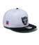 ニューエラ（NEW ERA）9FIFTY ラスベガス・レイダースシールドロゴ キャップ 白 Mサイズ 14524942 帽子 サイズ調整可