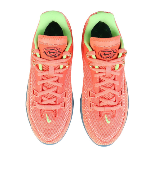 Nike バスケットボールシューズ ホワイト/オレンジ/ピンク　24cm Nike バスケットボールシューズ ホワイト/オレンジ/ピンク 24cm