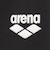 アリーナ（ARENA）フィットネス水着 水泳 フィットネススパッツ 黒×シルバー M-LLサイズ AS5FWF68M BKSL ハーフレッグ インナーパンツ付…