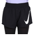 ナイキ（NIKE）ワン スウッシュ ドライフィット ミッドライズ ランニングショートパンツ HV2617-010