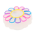 クロックス（crocs）ジビッツチャーム ライト アップ レインボー フラワー 10015408