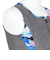 アリーナ（ARENA）フィットネス水着 水泳 すらっとセパ フィットネスセパレーツ 上下セット グレー×黒 S-LLサイズ AS5FWF46L GYBK
