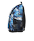 アリーナ（ARENA）水泳バッグ バックパック 黒×青 35L AS5FBP31U BKBL リュックサック スイムバッグ スイミングバッグ 総柄