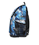 アリーナ（ARENA）水泳バッグ バックパック 黒×青 35L AS5FBP31U BKBL リュックサック スイムバッグ スイミングバッグ 総柄