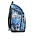 アリーナ（ARENA）水泳バッグ バックパック 黒×青 35L AS5FBP31U BKBL リュックサック スイムバッグ スイミングバッグ 総柄