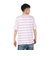 GUESS JEANS SS レギュラー ストライプ 半袖Tシャツ M4YI84K9XF1 S40L