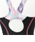 アリーナ（ARENA）フィットネス水着 レディース 水泳 フィットネスワンピーススパッツ S-LLサイズ AS5FWF08L BKPK 撥水  マーブル柄