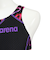 アリーナ（ARENA）競泳水着 レディース 水泳 レーシングワンピーススパッツ WA承認モデル 黒×紫 S-LLサイズ AS5FRC60L BKPP オールイ…