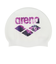 アリーナ（ARENA）シリコーンキャップ 水泳 キャップ ホワイト×ピンク AS5FSC21U WHPK シリコーン 伸縮 髪 保護 練習 アスリート