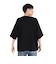 ワイド BODY ボートネック Tシャツ B273 BLACK