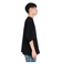 ワイド BODY ボートネック Tシャツ B273 BLACK