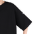 ワイド BODY ボートネック Tシャツ B273 BLACK