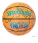 スポルディング（SPALDING）バスケットボール 7号球 ONE PIECE メラメラの実 合成皮革 78-038J