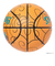スポルディング（SPALDING）バスケットボール 7号球 ONE PIECE メラメラの実 合成皮革 78-038J