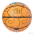 スポルディング（SPALDING）バスケットボール 7号球 ONE PIECE メラメラの実 合成皮革 78-038J